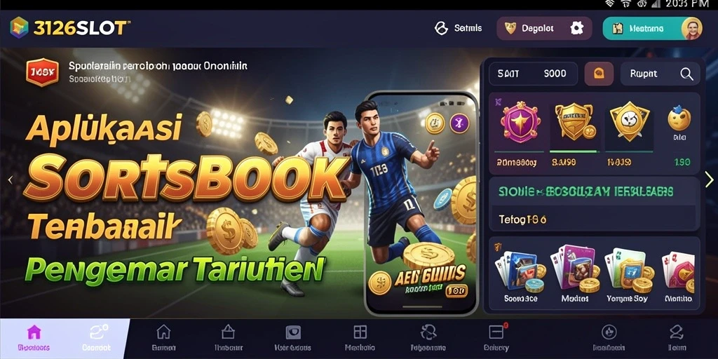 Screenshot utama 3126SLOT menampilkan gameplay menarik untuk pengguna taruhan.