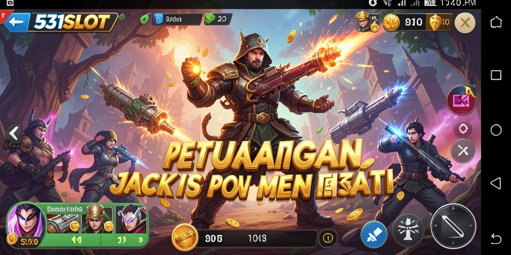 Gameplay seru dan menantang di 531SLOT.