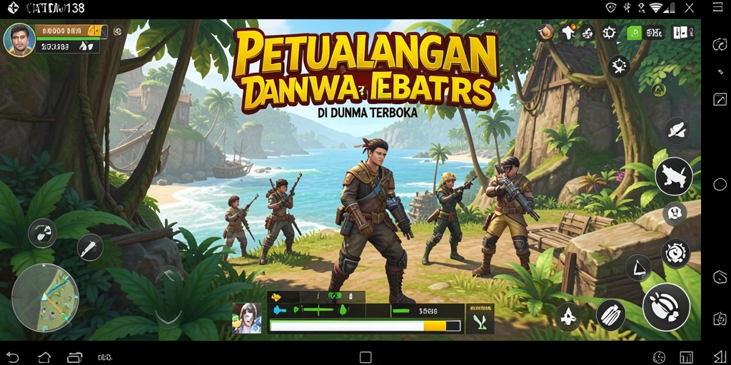 Tampilan gameplay Open World yang imersif dan penuh petualangan.