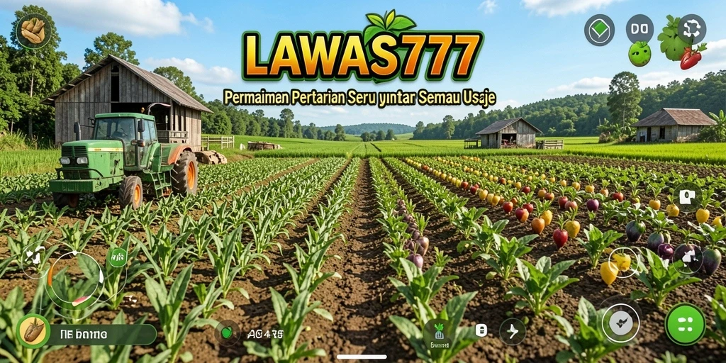Tangkapan layar LAWAS777 menunjukkan keseruan dan keindahan bertani.