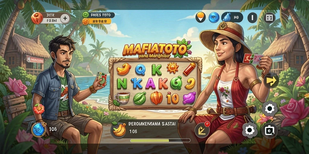 Tampilan menarik gameplay MAFIATOTO dengan berbagai karakter.