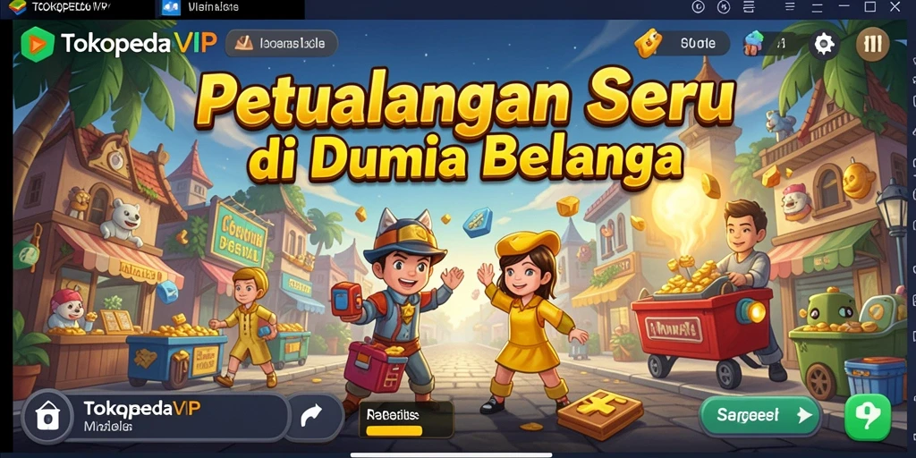 Tampilan menarik dari gameplay TOKOPEDIAVIP yang menghibur.